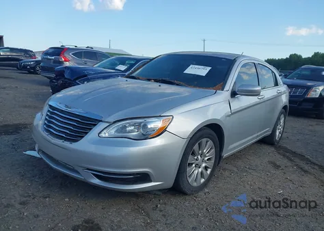 2012 Chrysler 200 Lx из США, поврежденный, VIN 1C3CCBAG8CN163762